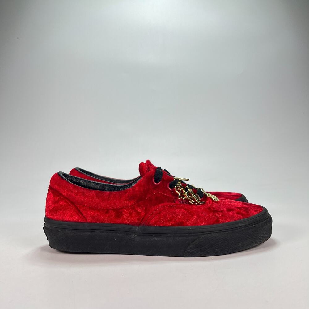 Vans Era Olde English Velvet Pack Chili Pepper Sneakers 507452 Women's Size 5.5